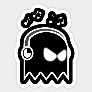 Musical Ghost Sticker